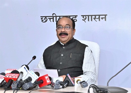 उप मुख्यमंत्री अरुण साव ने कैबिनेट की बैठक में लिए गए निर्णयों की जानकारी दी