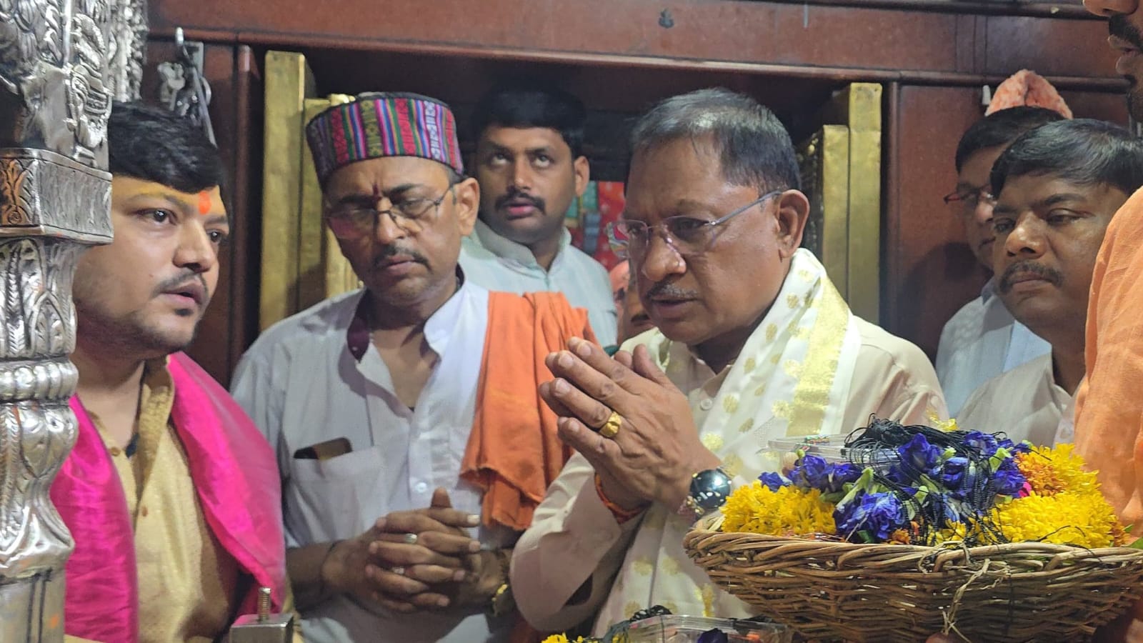 काशी के कोतवाल’ श्री काल भैरव जी के दरबार में मुख्यमंत्री श्री विष्णुदेव साय ने की पूजा-अर्चना