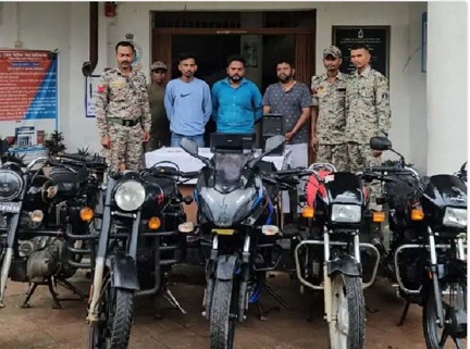 चोर गिरोह के 3 गिरफ्तार
