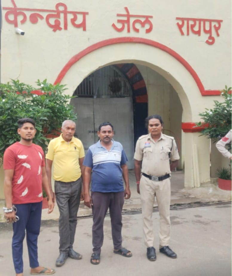 सुंगेरा सरपंच थाना धरसीवां ग्राम सुनंगेरा तारनदास साहू को भेजा गया न्यायिक रिमांड पर जेल