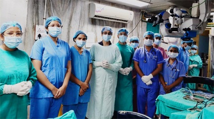 जन्म से दृष्टिहीन 6 वर्ष की बालिका अब देखेगी किसी और की आँखों से दुनिया