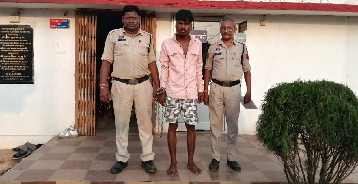 पिज्जा डिलिवरी ब्वॉय की हत्या की घटना को अंजाम देेने वाला आरोपी पप्पू यादव गिरफ्तार घटना कारित होने के 02 घंटे के भीतर पकड़ा गया आरोपी को