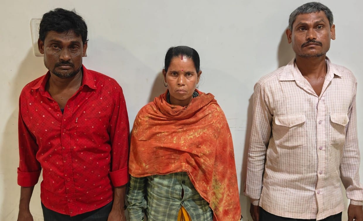 थाना खमतराई क्षेत्र में हत्या की घटना को अंजाम देने वाले 01 महिला सहित कुल 03 आरोपी गिरफ्तार*