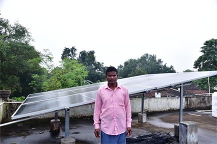 बिजली के मामले में आत्मनिर्भिर बना वनांचल निवासी सपन मंडावी