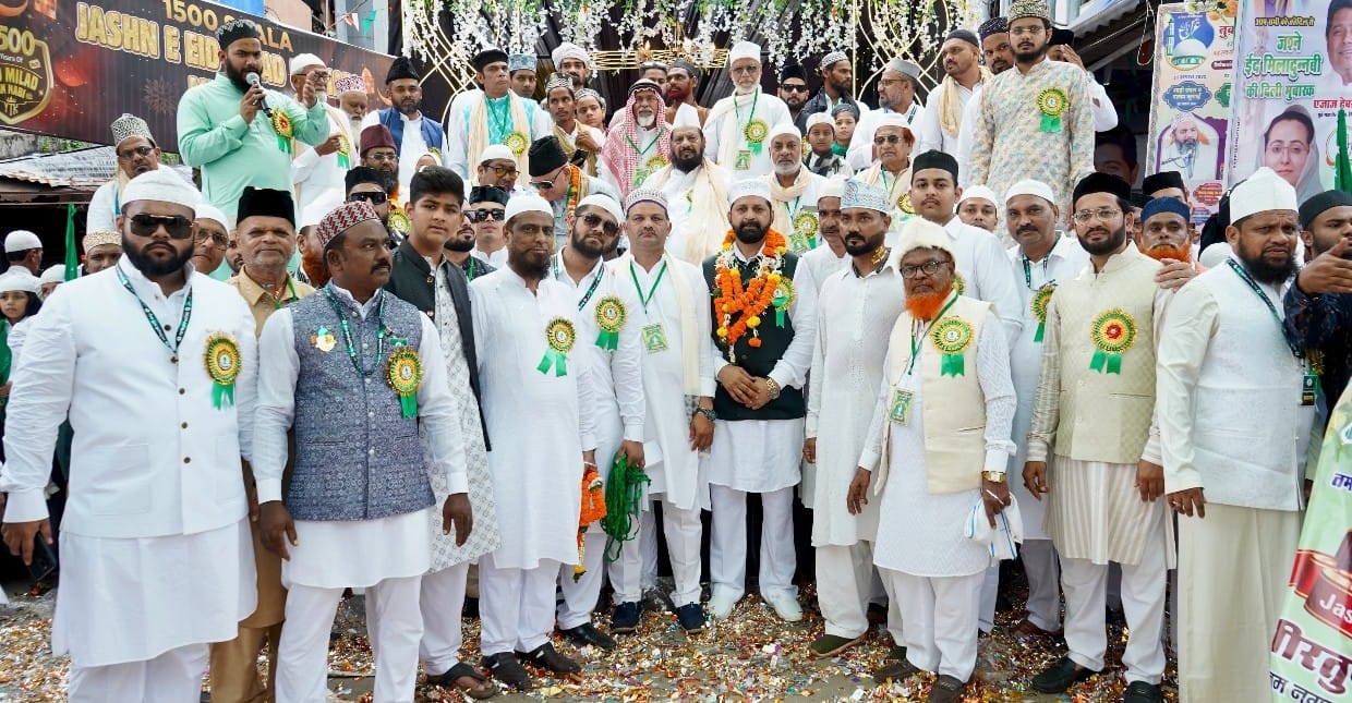 1500 साला जुलूसे मोहम्मदी भव्य रूप से सम्पन्न, शेख आबिद