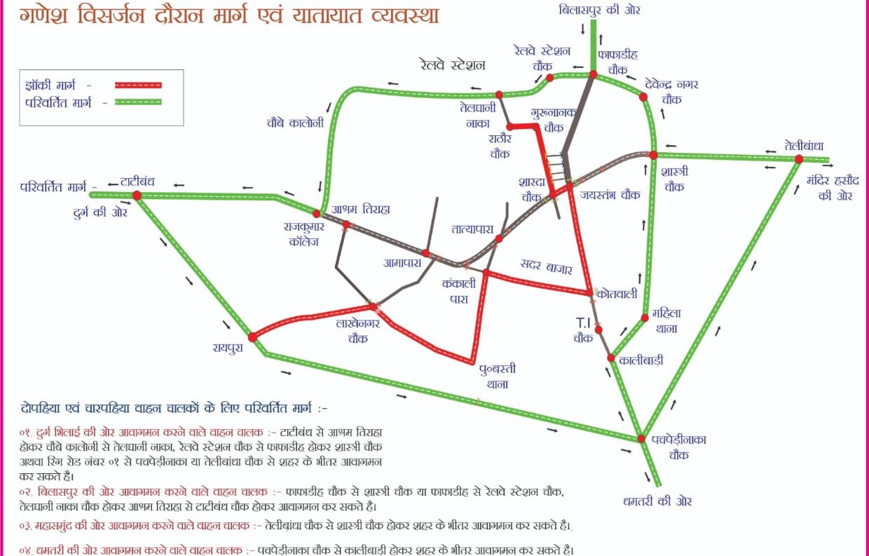 दिनांक 08.09.2025 को रात्रि गणेश विसर्जन झांकी चल समरोह का होगा आयोजन रायपुर,, शेख आबिद