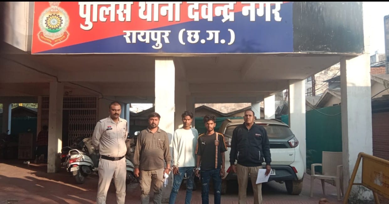 लूट की घटना को अंजाम देने वाले हिस्ट्रीशीटर सहित कुल 03 आरोपी गिरफ्तार