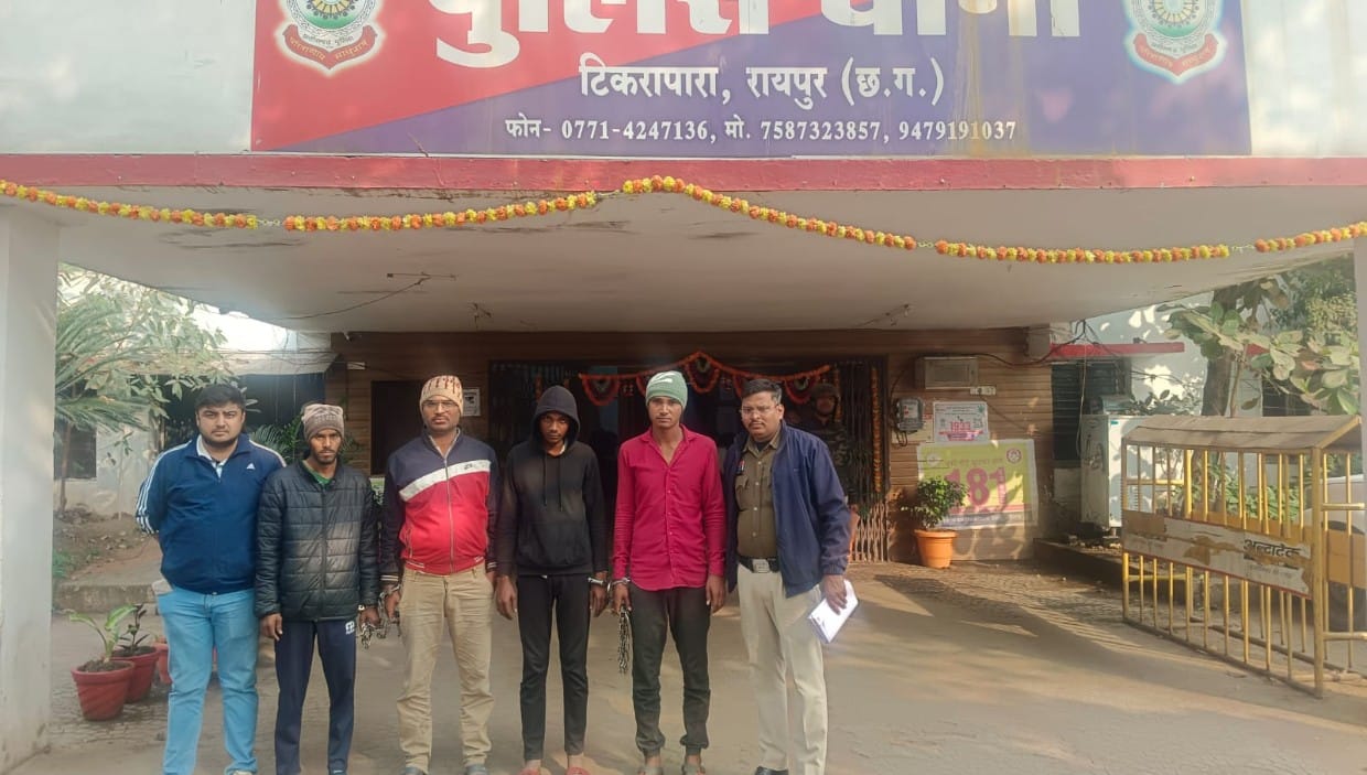 मूर्ति तोड़कर धार्मिक भावनाओं को आहत पहुंचाने वाले 05 आरोपी गिरफ्तार