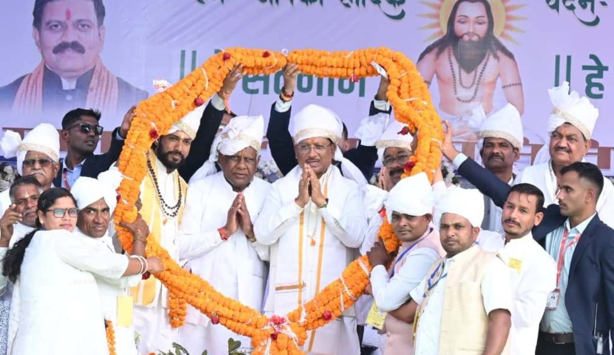 गुरु घासीदास बाबा ने समाज को समानता, सद्भाव और मानवता का दिया संदेश: मुख्यमंत्री श्री विष्णु देव साय
