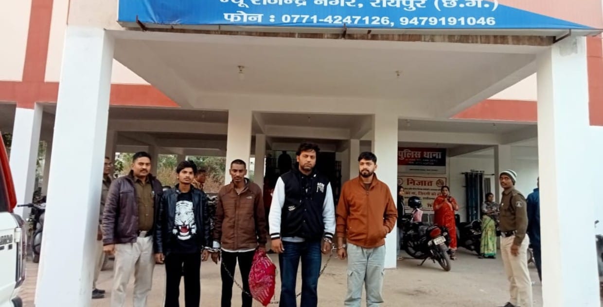 OPERATION NISCHAY” न्यू ईयर ईव के मद्देनजर पार्टियों में एम.डी.एम.ए. ड्रग्स सप्लाय करने वाले बड़े सिंडिकेट का पर्दाफाशईवेंट ऑगेनाईजर एवं नागपुर के तस्कर सहित कुल 05 गिरफ्तार