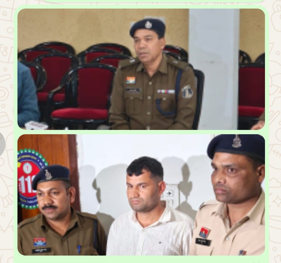 नशे के खिलाफ बदलते अपराधी पैटर्न पर तेज पुलिस प्रहार,, ऑपरेशन निश्चय के तहत राजस्थान का अंतर्राज्यीय ड्रग्स तस्कर गिरफ्तार