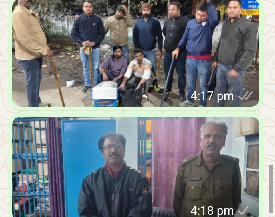 अवैध रूप से शराब के साथ हिस्ट्रीशीटर रवि साहू सहित कुल 04 आरोपी गिरफ्तार एण्टी क्राईम एण्ड साईबर यूनिट की 25 सदस्यीय टीम द्वारा दिनांक 28.12.25 की रात्रि पैदल पेट्रोलिंग कर अलग – अलग थाना क्षेत्रों में स्थित देवारडेरा, बी.एस.यू.पी.कालोनी सहित बस्तियों में की गई आकस्मिक चेकिंग।