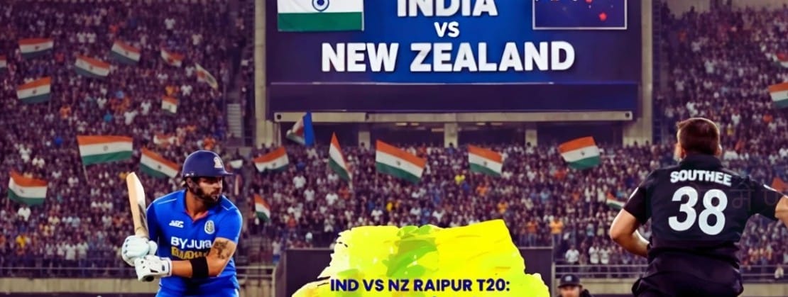 राजधानी रायपुर में 23 जनवरी को टी-20 टिम इंडिया कीवियों से भिड़ेगी सूर्या और हार्दिक के छक्कों का इंतजार