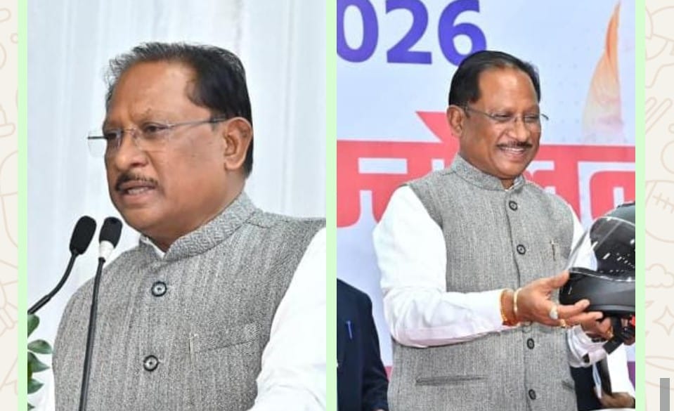 रोड सेफ्टी जागरूकता में पुलिस मितान निभाएंगे महत्वपूर्ण भूमिका – मुख्यमंत्री श्री विष्णु देव साय,,मुख्यमंत्री श्री विष्णुदेव साय पुलिस मितान सम्मेलन में हुए शामिल