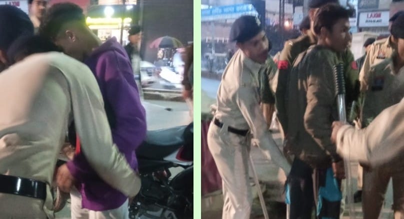 आज पुलिस कमिश्नर के निर्देश से क्षेत्र में कानून व्यस्था सुदृढ़ बनाए रखने के उद्देश्य से सघन चेकिंग अभियान चलाया गया