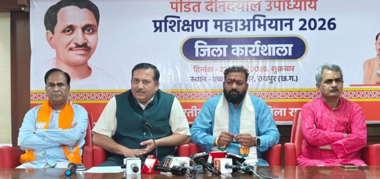 कांग्रेस भ्रष्टाचार और अपराधियों को संरक्षण देने का केंद्र बन चुकी है – अमित साहू