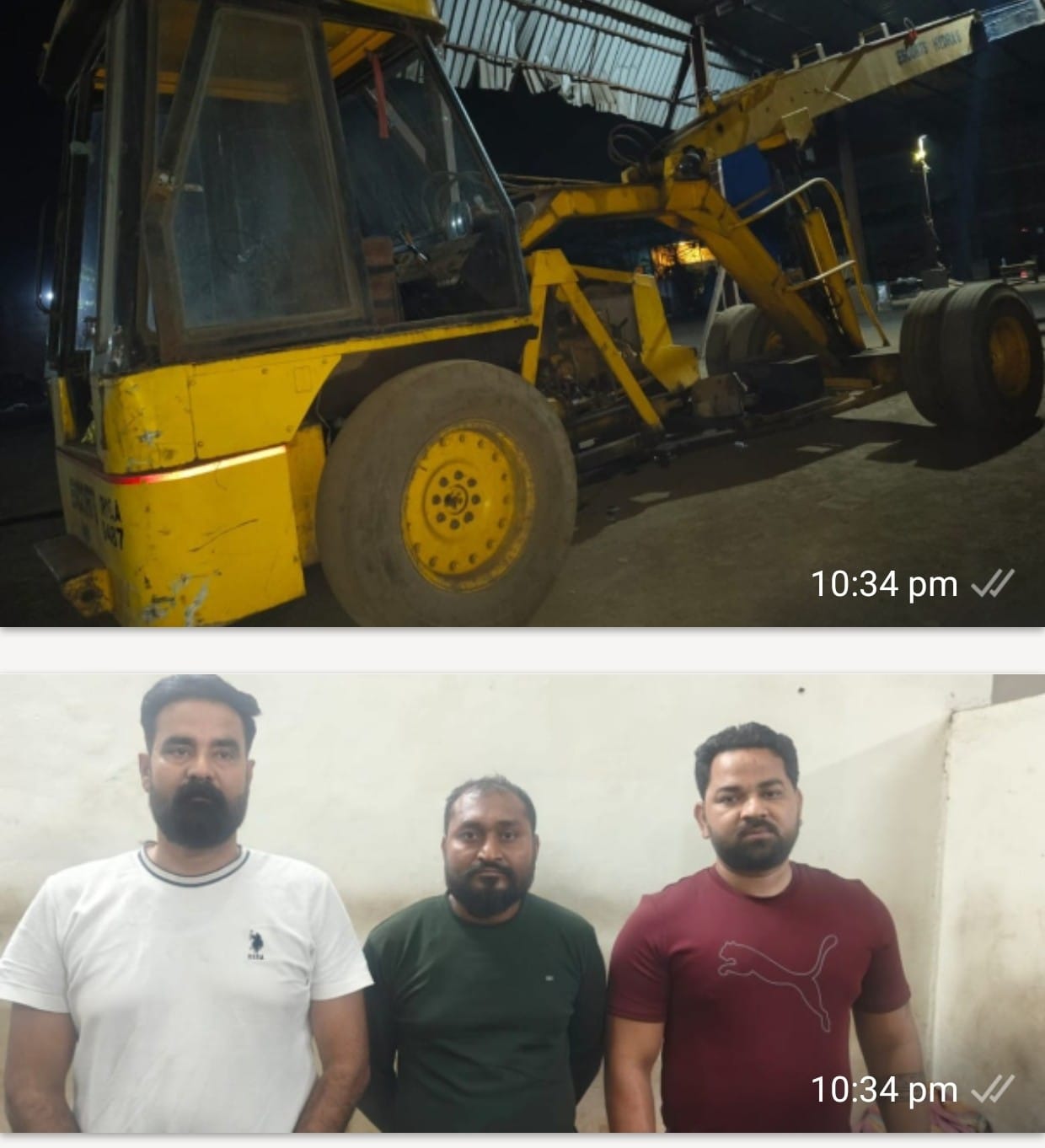 कबाड़ी संचालक के साथ मिलकर ट्रेलर वाहन में लोड किये हुए सरिया के साथ हेर-फेर कर लाखों रूपये की ठगी करने वाले ट्रांसपोर्टर, वाहन चालक सहित कुल 03 गिरफ्तार