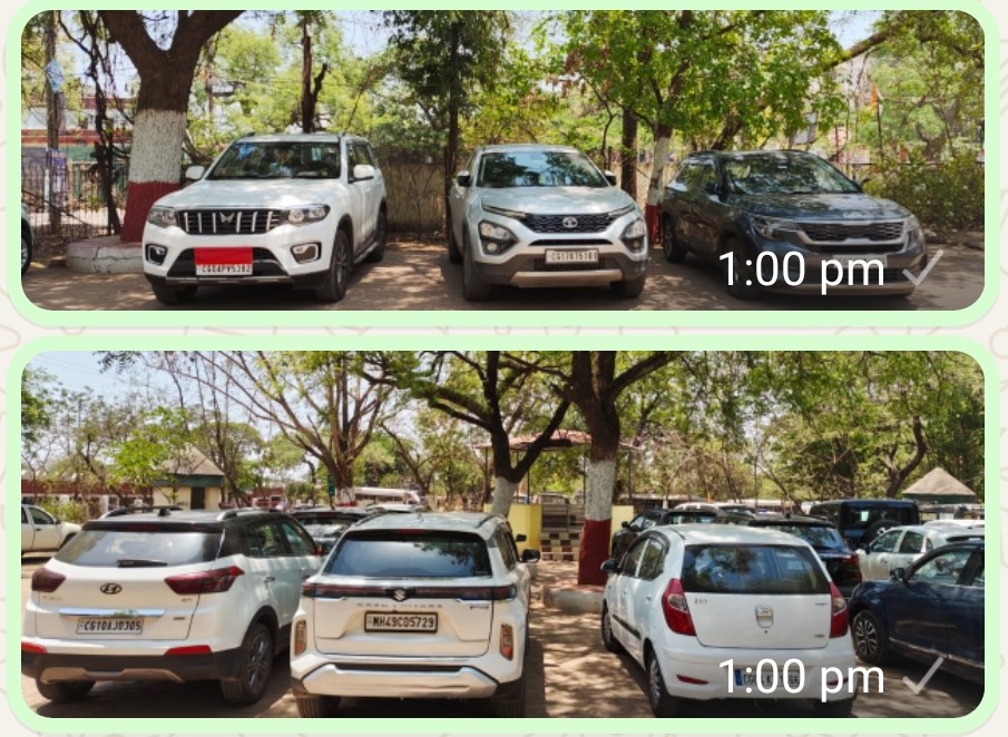 रायपुर में शराब पीकर वाहन चलाने के खिलाफ कड़ी कार्रवाई ,11 अप्रैल, 2026 की रात को रायपुर यातायात पुलिस ने शहर के 9 स्थानों पर दो घंटे के भीतर 155 चालकों पर मामला दर्ज किया