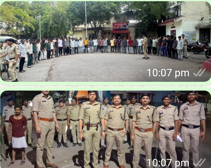 वेस्ट जोन में विशेष औचक कॉम्बिंग अभियान 235 संदिग्ध चेक, 135 कार्यवाहियां, 2 फरार आरोपी गिरफ्तार,,ड्रोन निगरानी, रात्रिकालीन गश्त और बहु-थाना समन्वय से अपराधियों पर कसा शिकंजा