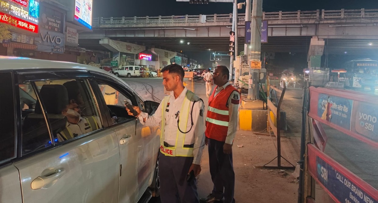14 जून की रात्रि को फंसे 50 नशेड़ी वाहन चालक ड्रंक एंड ड्राइव कार्यवाही का उद्देश्य सड़क दुर्घटना में कमी लाना  जान माल की रक्षा करना