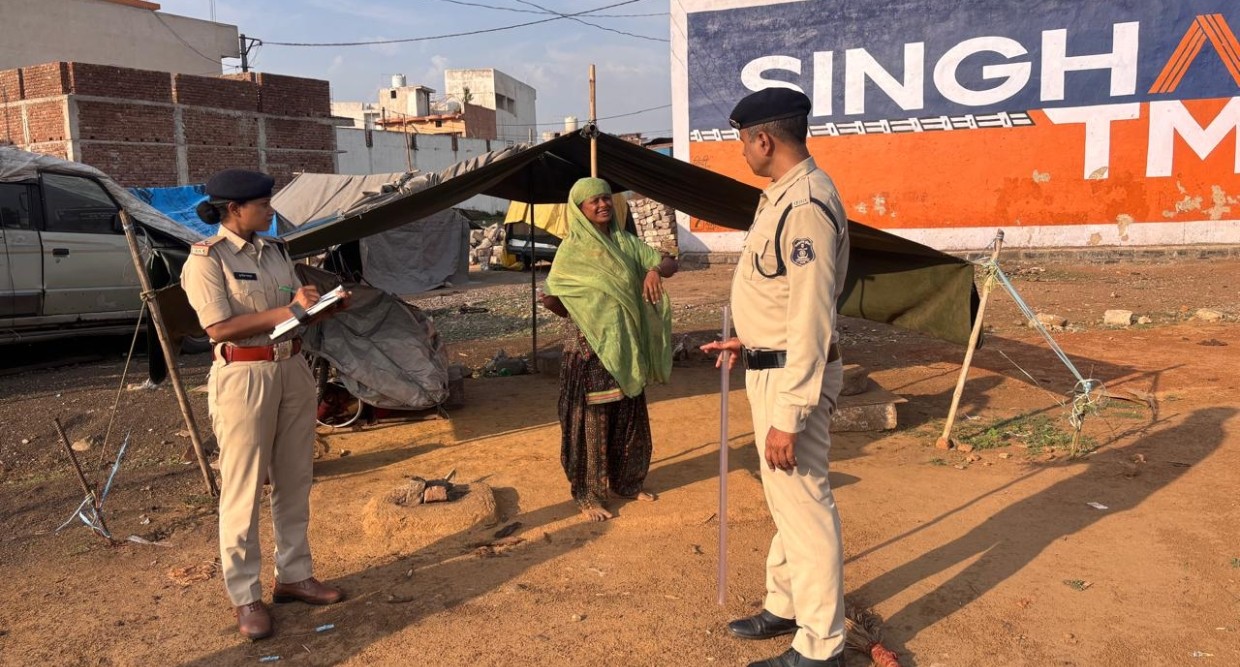 नार्थ जोन क्षेत्रांतर्गत विशेष अभियान चलाकर की गई मुसाफिरों की चेकिंग
