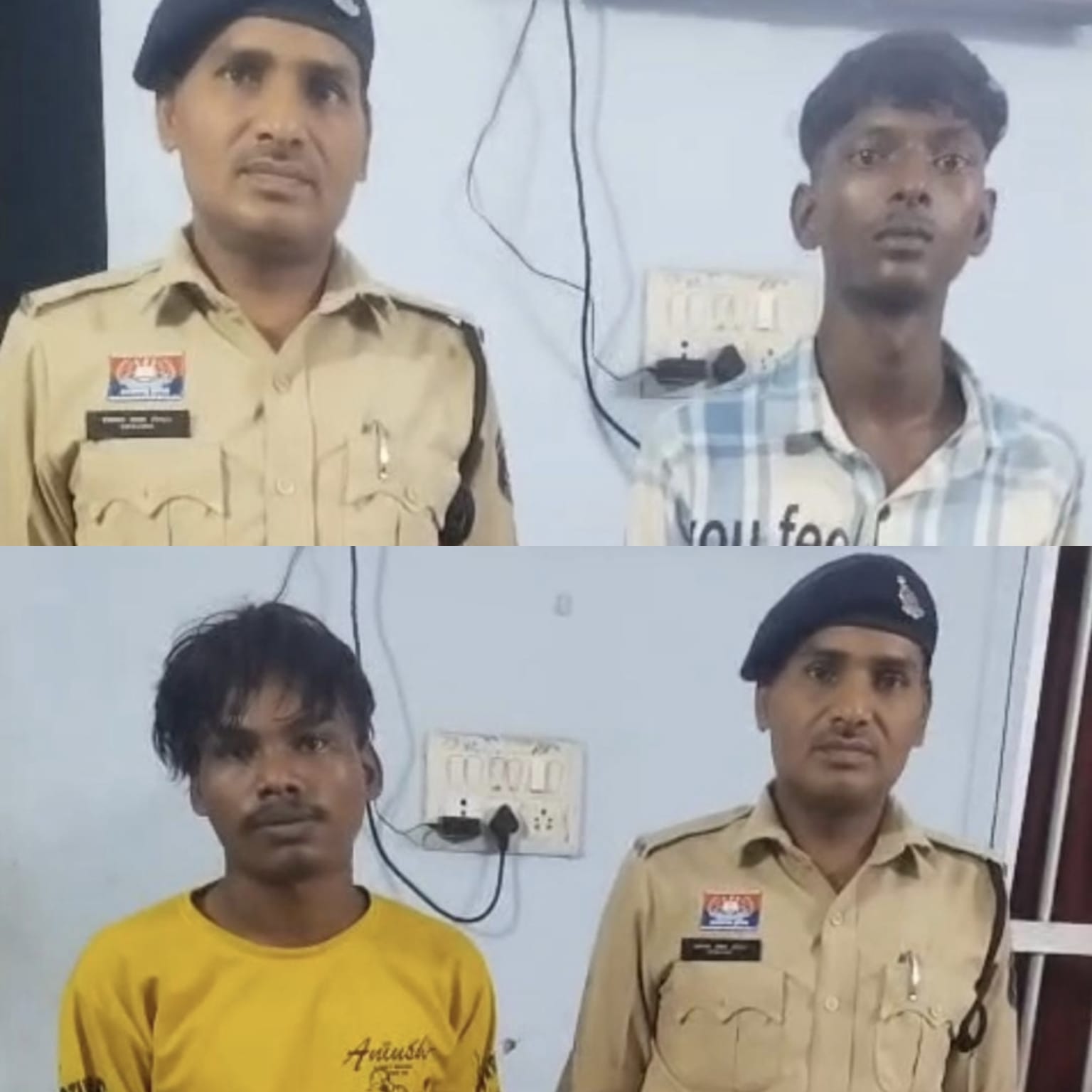 थाना पुरानी बस्ती पुलिस की आर्म्स एक्ट के तहत दो अलग-अलग कार्यवाहियां, दो आरोपी गिरफ्तार