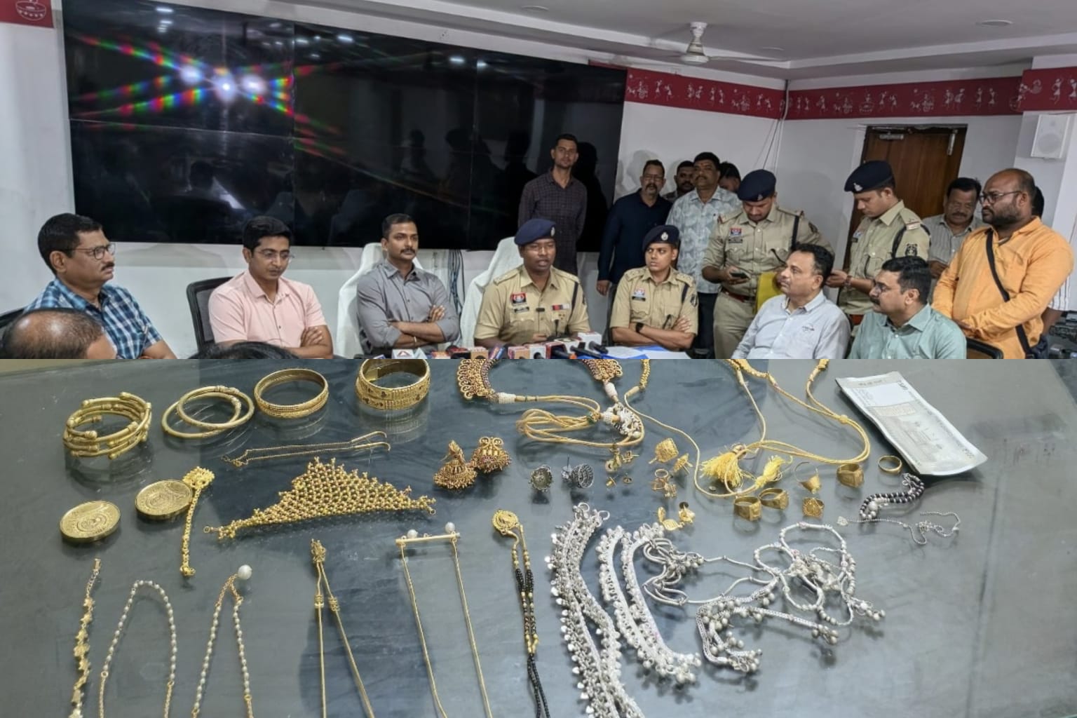 आमानाका क्षेत्र में सूने मकान का ताला तोड़कर चोरी की घटना को अंजाम देने वाले 02 आरोपी गिरफ्तार 48 घंटे के भीतर आरोपी गिरफ्तार 60 लाख रूपये कीमत की चोरी की संपूर्ण सामग्री जप्त