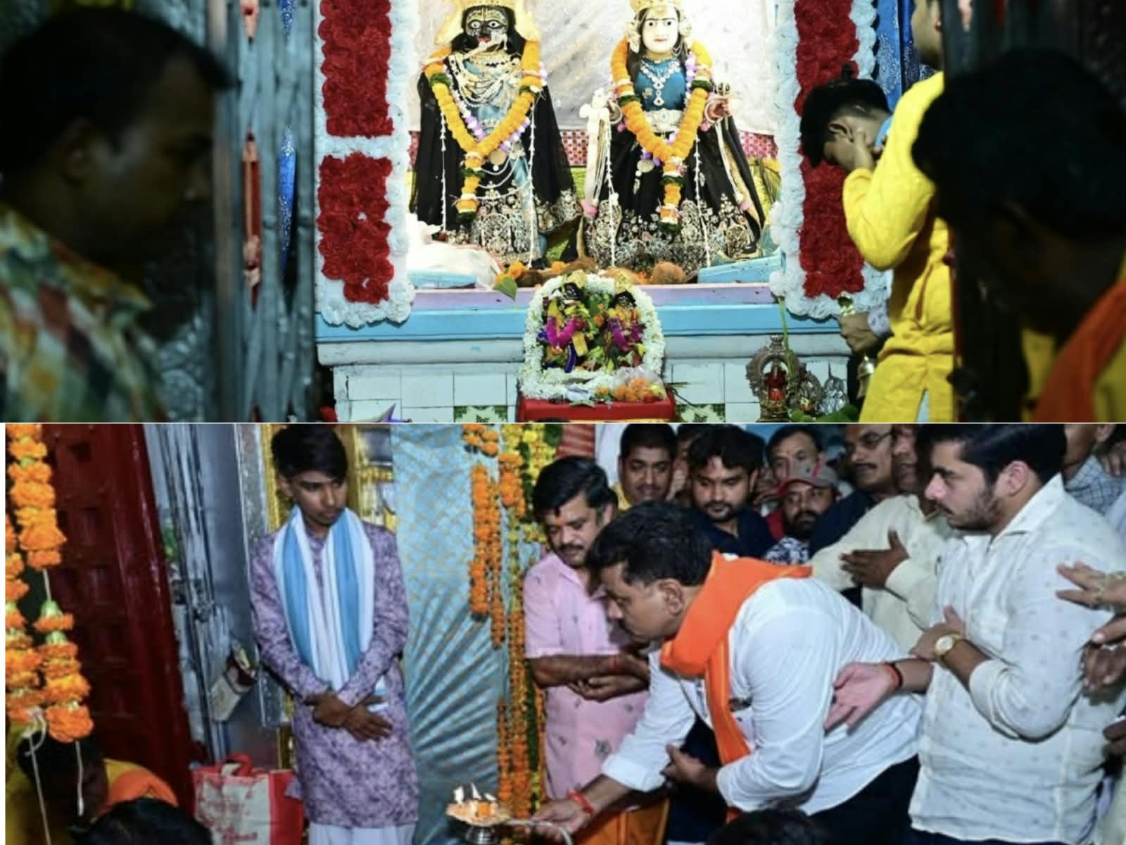 उप मुख्यमंत्री एवं कवर्धा विधायक श्री विजय शर्मा ने श्रीकृष्ण जन्माष्टमी पर श्री राधा-कृष्ण बड़े मंदिर में की पूजा-अर्चना भगवान श्रीकृष्ण से प्रदेशवासियों के सुख, शांति एवं समृद्धि की कामना