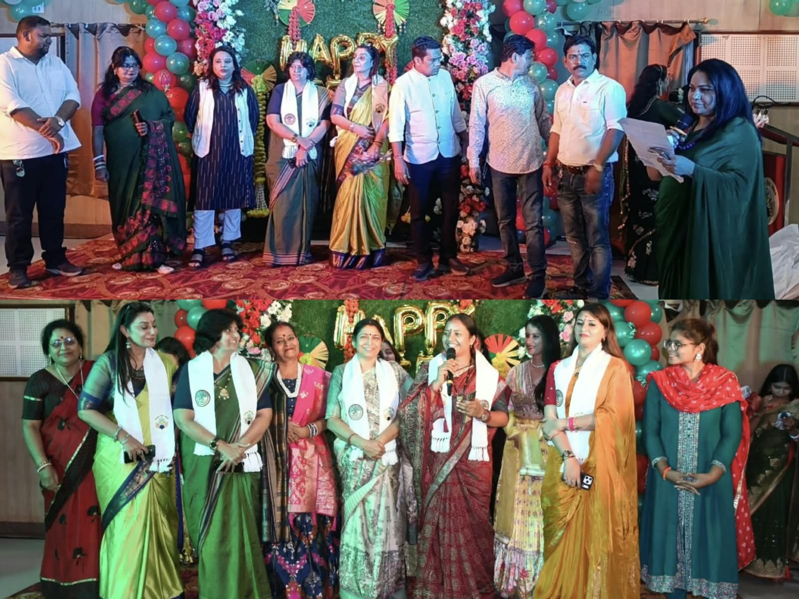 रायपुर प्रेस क्लब में सजा तीज का रंग, महिला पत्रकारों संग अतिथियों ने किया रैंप वॉक मंत्री लक्ष्मी राजवाड़े पारंपरिक छत्तीसगढ़ी अंदाज में उतरीं रैंप पर, विधायक भावना वोरा ने भी बिखेरा जलवा