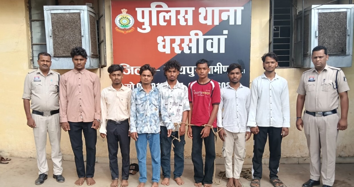 जिला रायपुर ग्रामीण पुलिस की प्रभावी प्रतिबंधात्मक कार्यवाही असामाजिक तत्वों के विरुद्ध