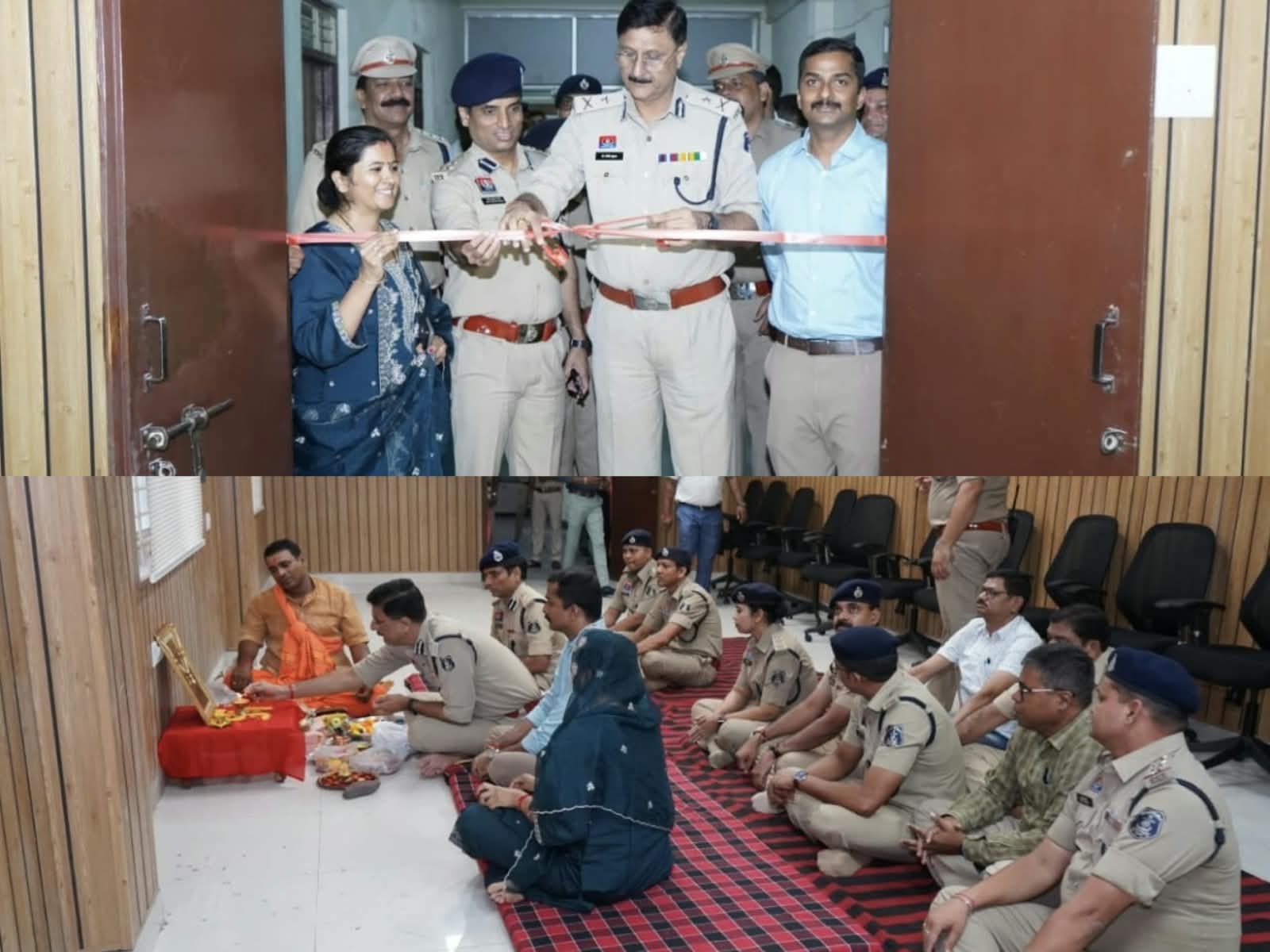 रायपुर पुलिस को मिला नया ‘संकल्प सभागृह’, 3 एसीपी कार्यालयों का भी उद्घाटन